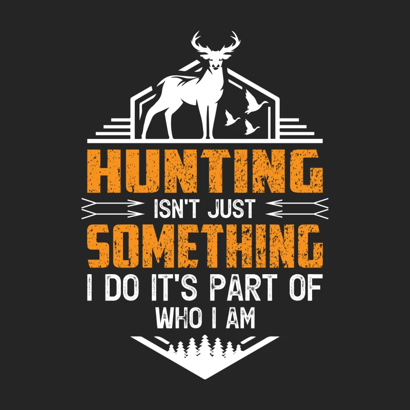 Passion pour la chasse et l'identité Homme Sweat-shirt à enfiler