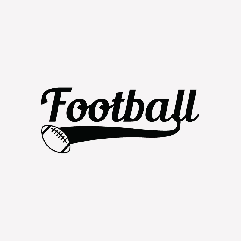 Design de Football en Noir Femme T-Shirt