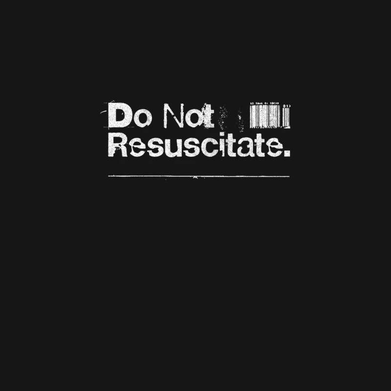 Do Not Resuscitate   90s Style Design Desk Mat