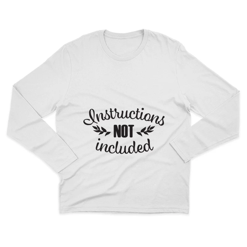 Design sans instructions artistiques Homme Manches Longues T-Shirt