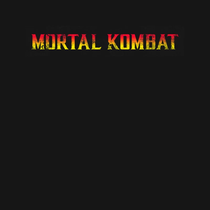 Mortal Kombat Vintage Title, distressed Mouse Pad