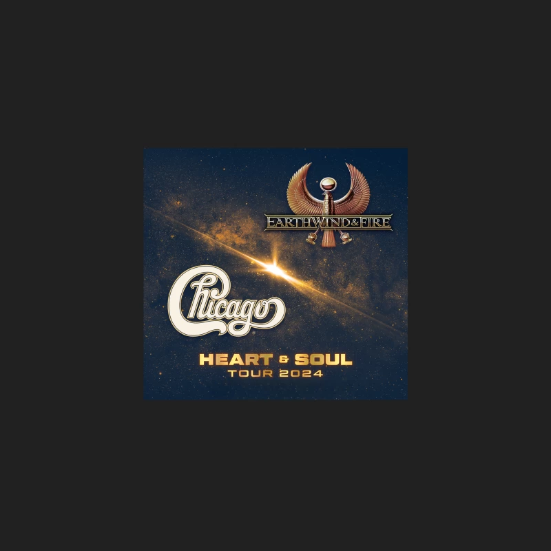 CHICAGO, EARTH WIND & FIRE - HEART AND SOUL TOUR CONCERT 2024 Bucket Hat