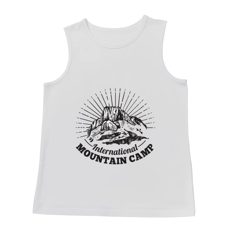Internationales Berglager Logo Herren Tanktops