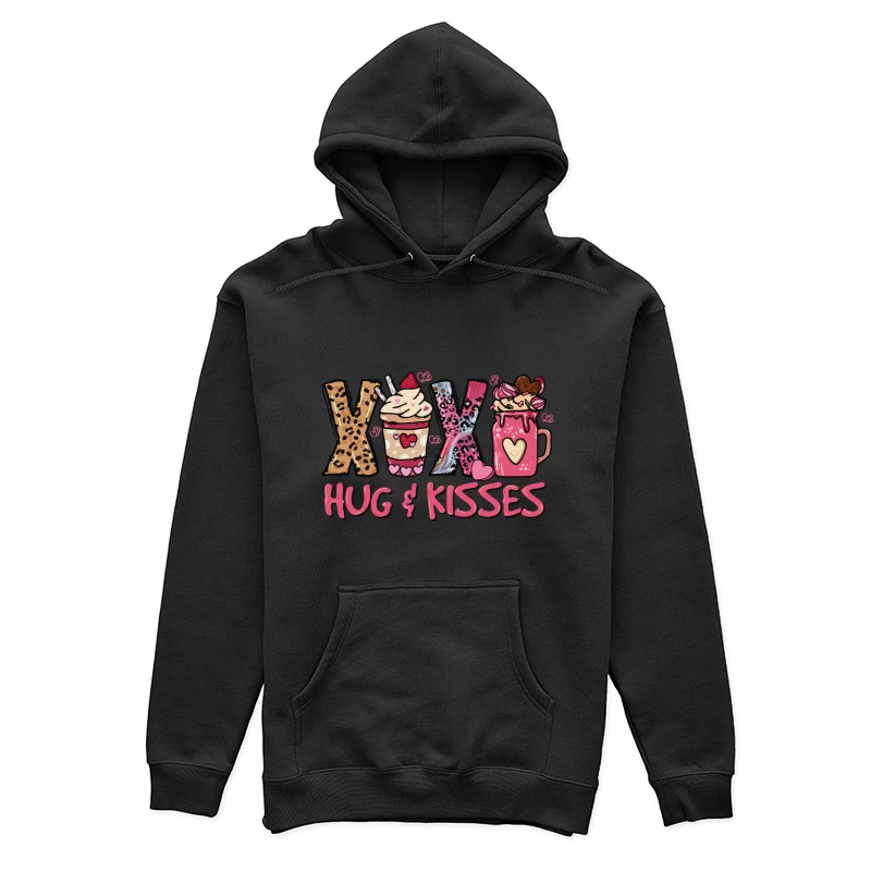 Design mit Umarmungen und Küssen Damen Pullover Hoodie