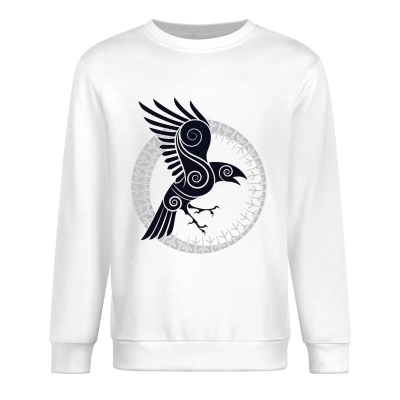 Raven of the Ancient Skies Male Pullover Sweatshirt