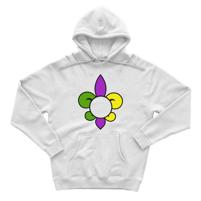 Fleur-de-lis Symbol Herren Pullover Hoodie