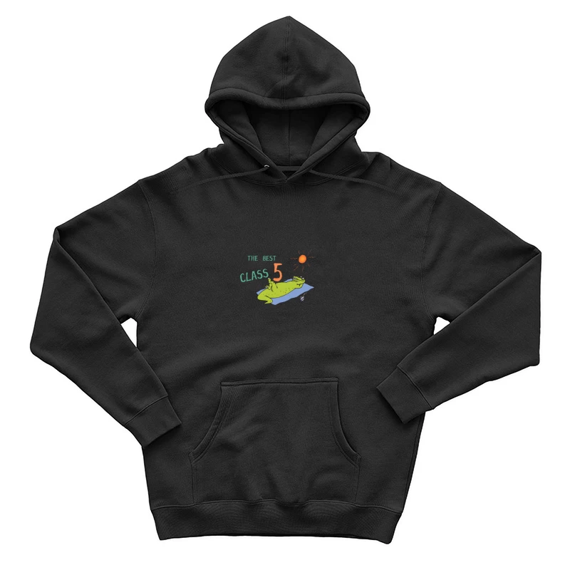 Der beste Frosch der Klasse 5 Herren Pullover Hoodie