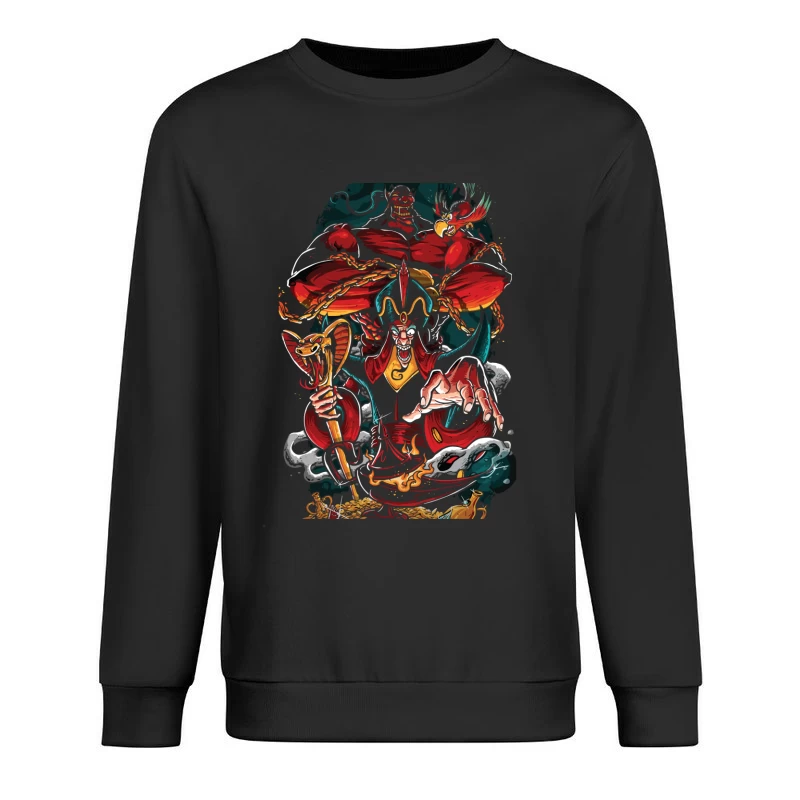 Animated Fantasy Villains Male Pullover Sweatshirt