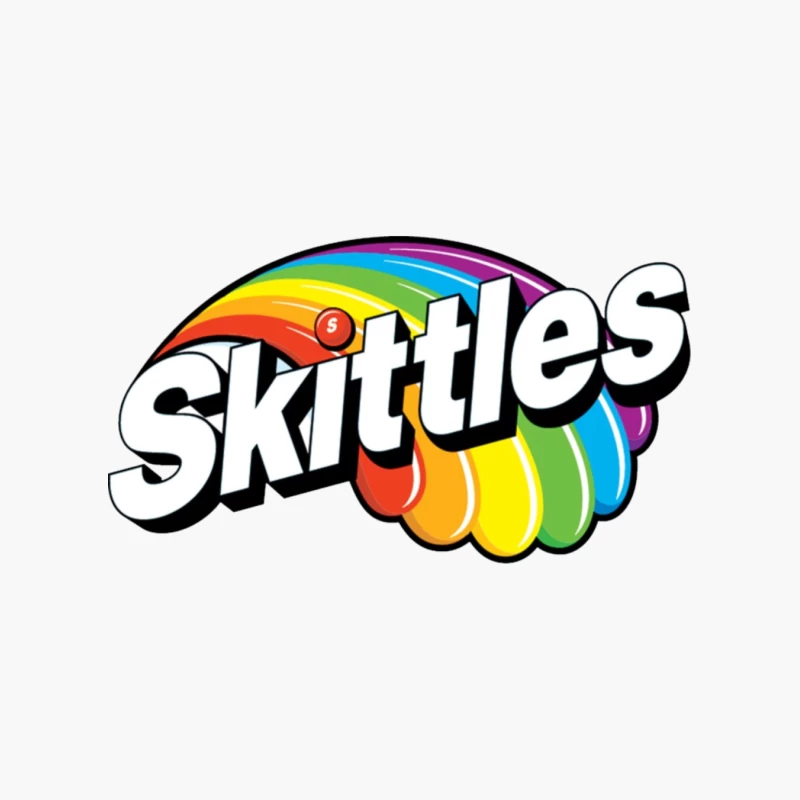 Skittles Logo Cotton Tote Bag