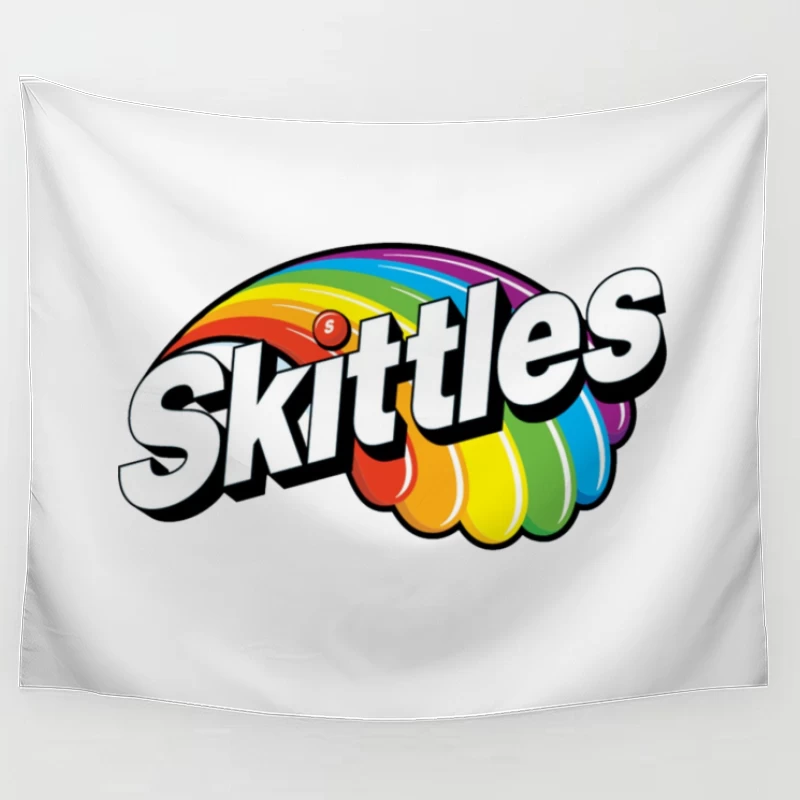 Skittles Logo Tapestry