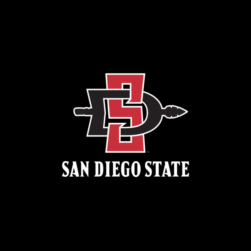 San Diego State Throw Pillow