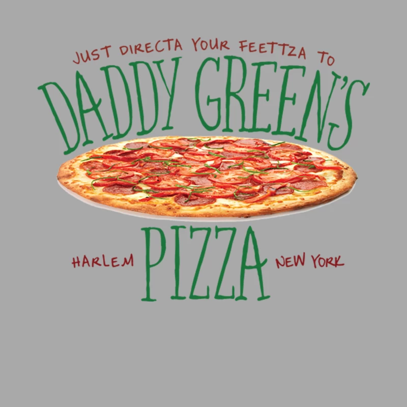 Daddy Green_s Pizza Female Pullover Hoodie