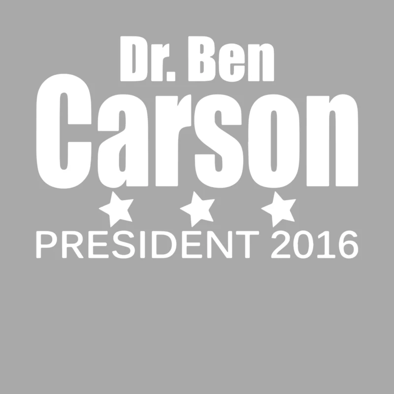 Dr Ben Carson For President 2016 Female Pullover Hoodie
