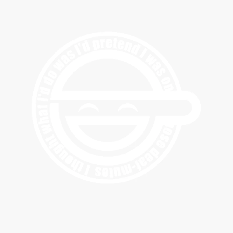 Laughing Man Ghost in the Shell Cotton Tote Bag