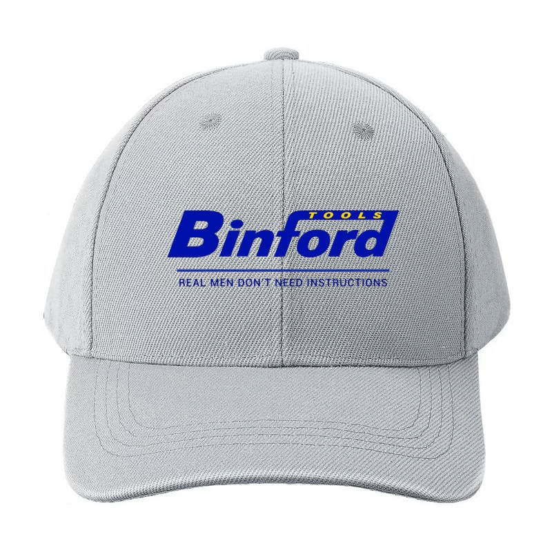 Binford Tools Company Logo with Bold Slogan Baseball Cap