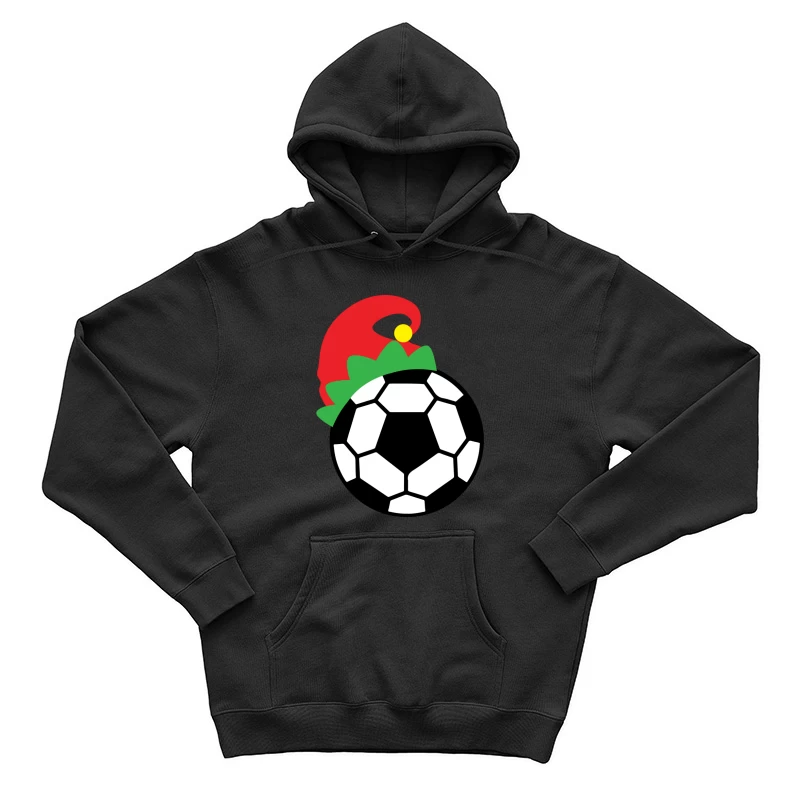 Chapeau de lutin et ballon de football Homme Sweat à capuche