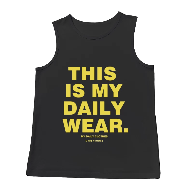 Tägliche Kleidung Botschaft Herren Tanktops