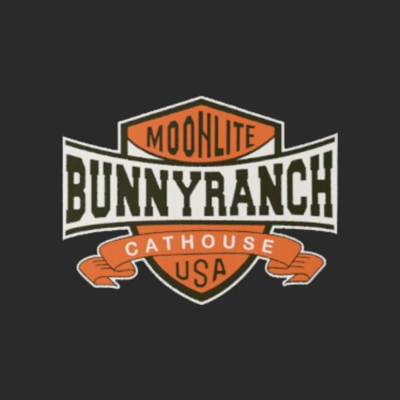 Moonlite BunnyRanch Cathouse US Baseball Cap
