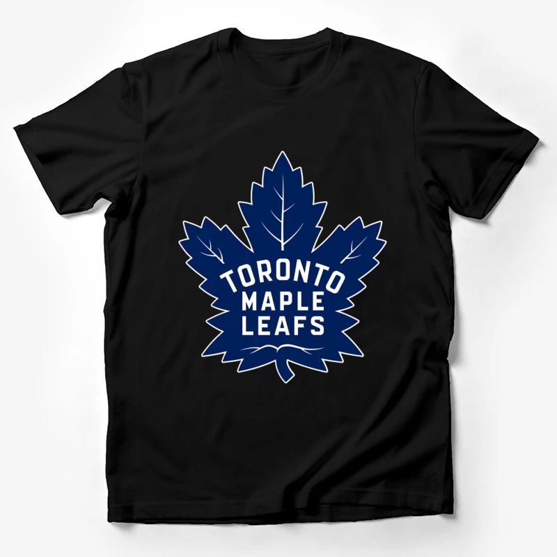 Toronto Maple Leafs NHL Hockey Team Logo Male T-Shirt