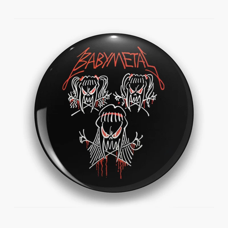 Babymetal Band Pin