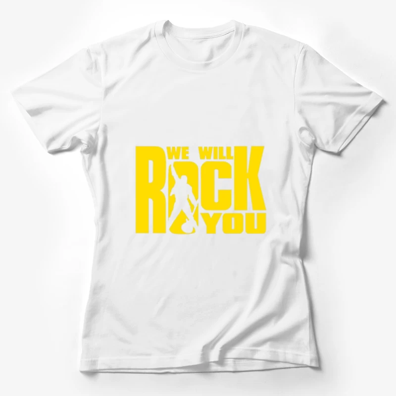 Iconic Rock Anthem Female T-Shirt