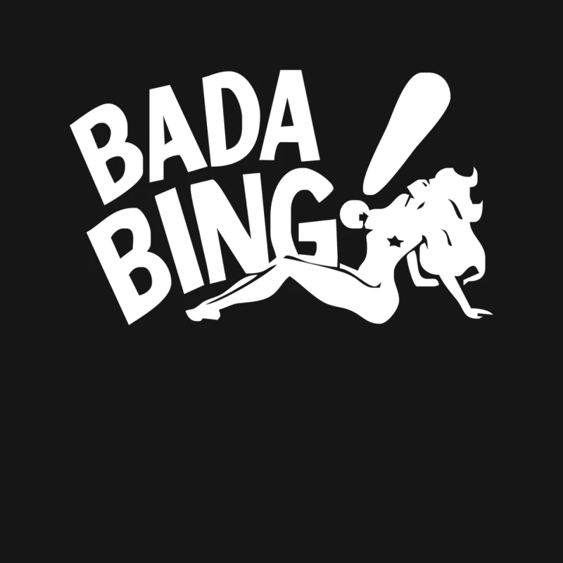THE SOPRANOS INSPIRED BADA BING STRIP CLUB FUNNY BLACK Mouse Pad