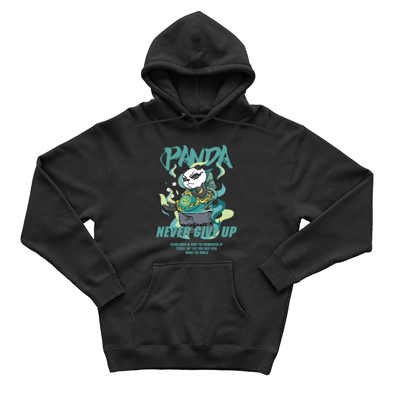 Panda Street Art Inspiration Herren Pullover Hoodie