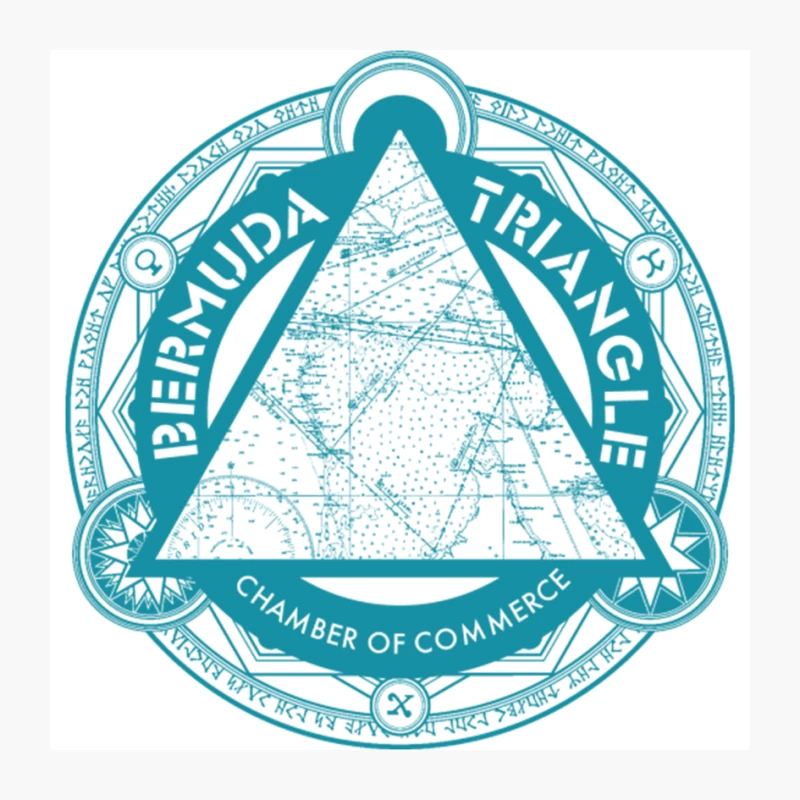 Bermuda Triangle Chamber of Commerce Pin