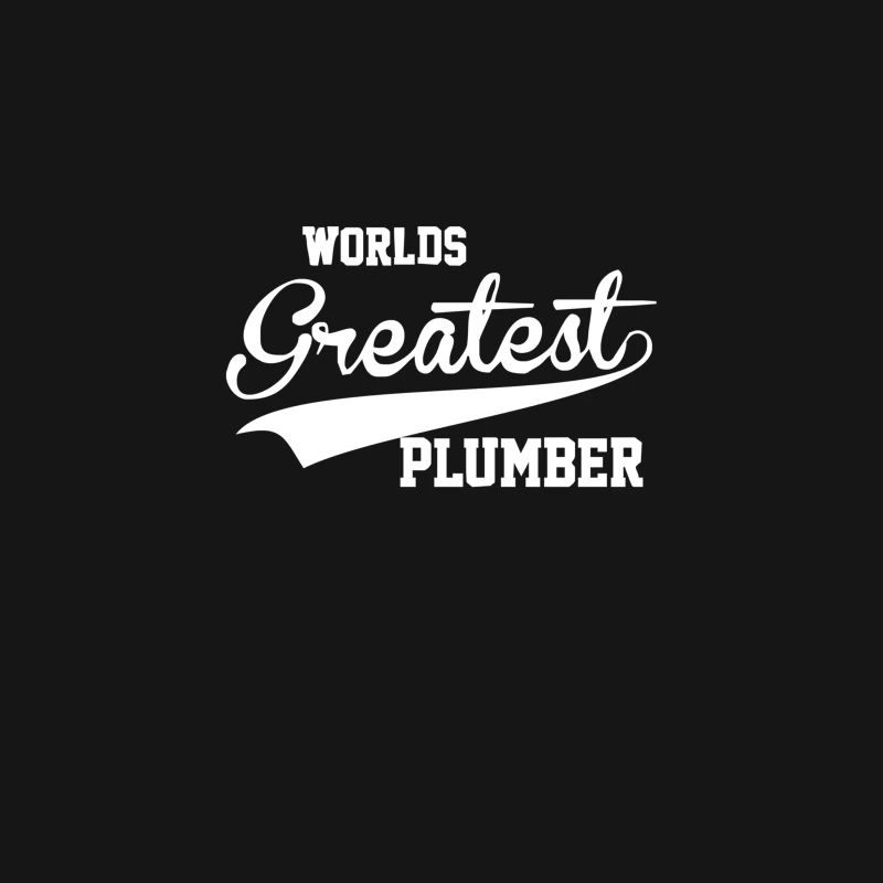 WORLDS GREATEST PLUMBER (2) Desk Mat
