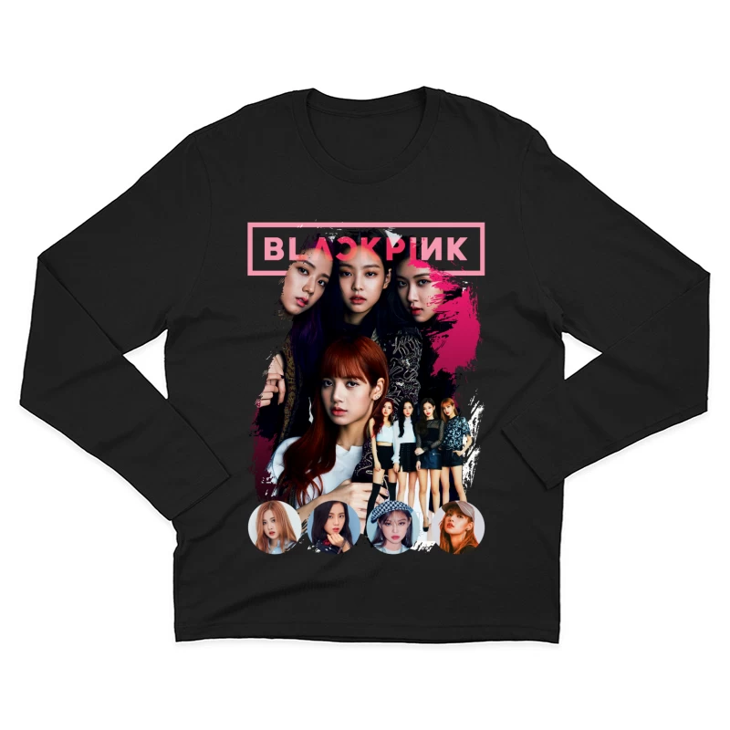 BLACKPINK: Iconic K-pop Girl Group Male Long Sleeve T-Shirt