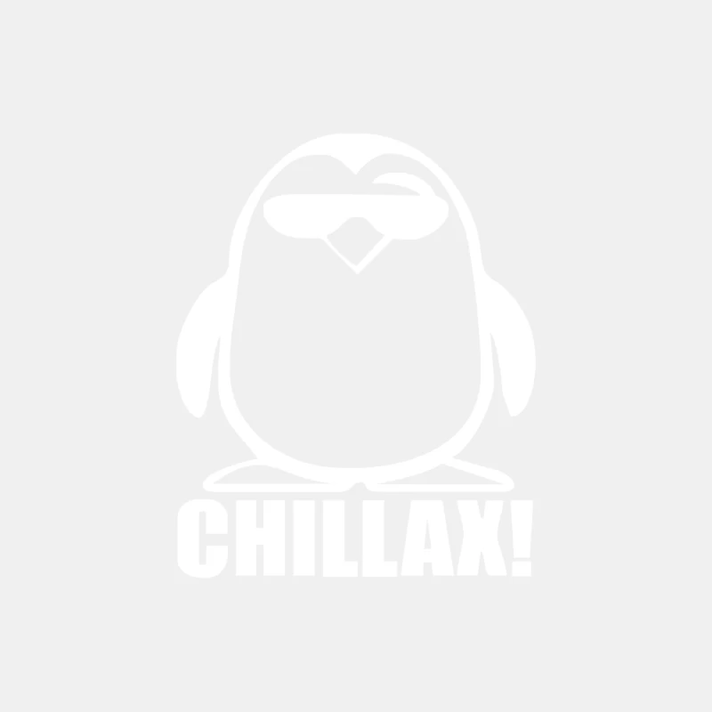 PENGUIN CHILLAX funny NEW Male Tank Top