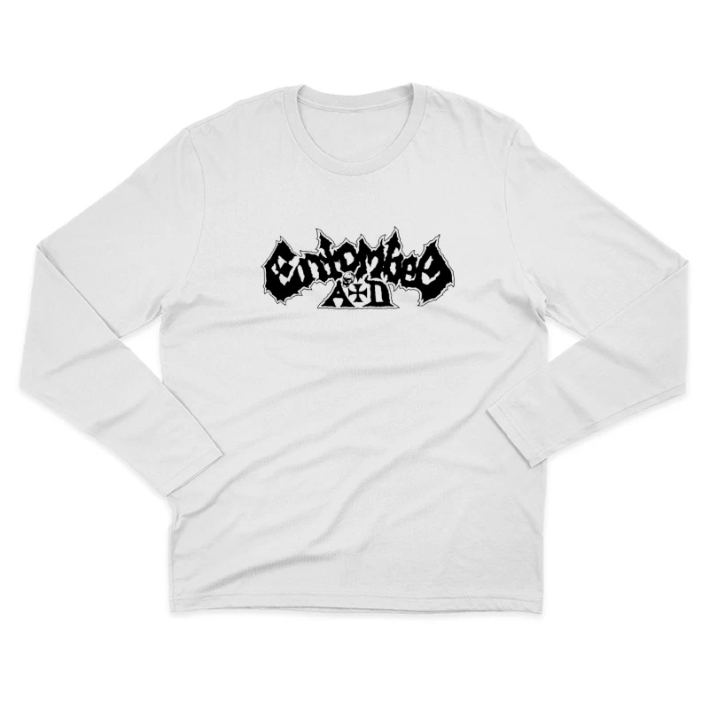 Entombed Black Logo Male Long Sleeve T-Shirt