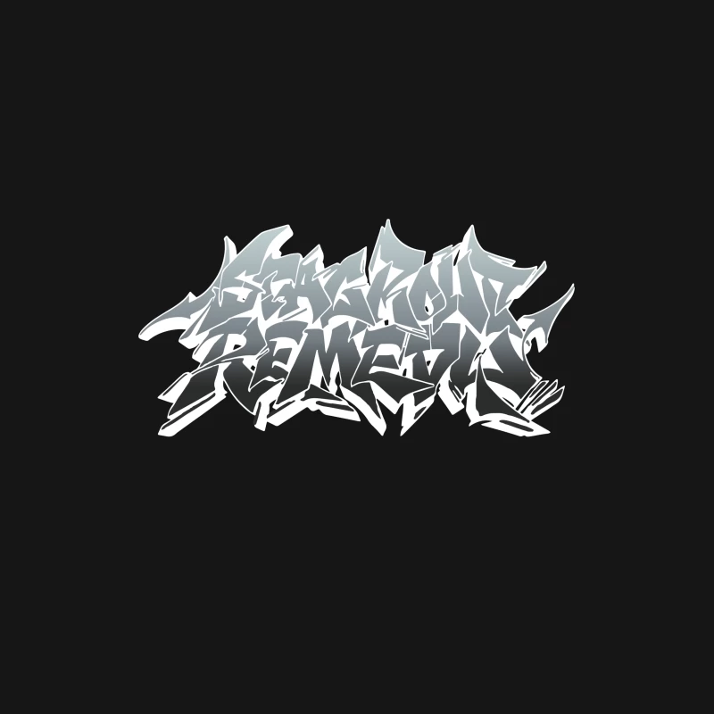 Graffiti-Stil-Design Herren T-Shirt