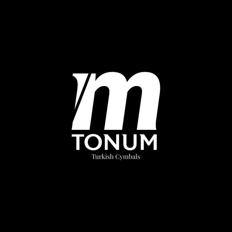 Tonum Turkish Cymbals Brand Logo in White Travel Mug