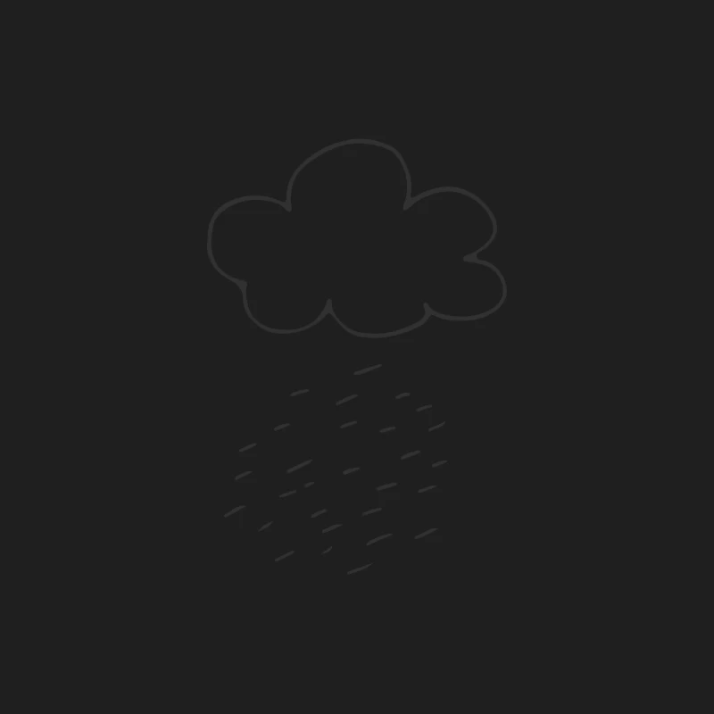 Nuage avec pluie Homme Débardeur