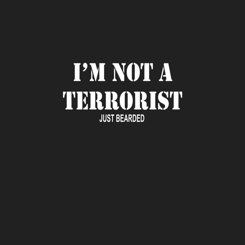 Im Not A Terrorist Just Bearded Bucket Hat