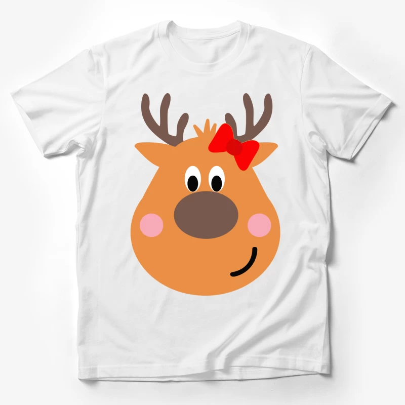 Reh mit Schleife Herren T-Shirt