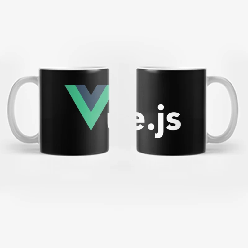 Vue.js JavaScript Frontend Framework Logo Coffee Mug