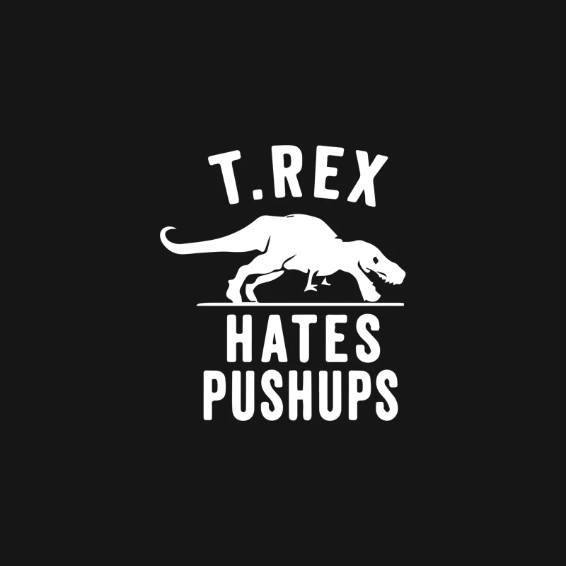 T-Rex Hates Pushups Desk Mat