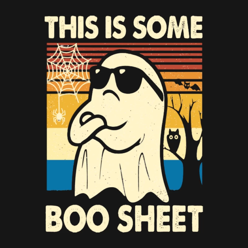Cooler Geist mit Sonnenbrille und Spruch Damen T-Shirt
