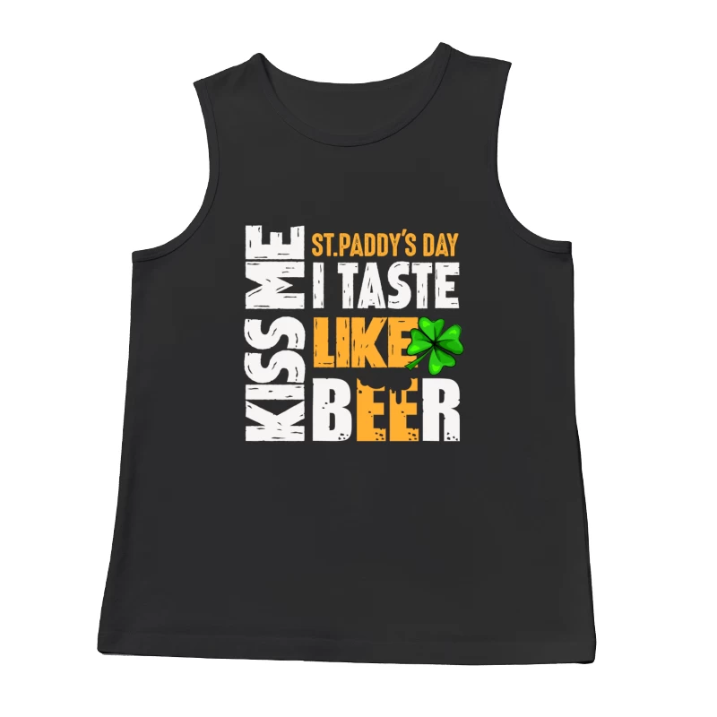 T-shirt Saint Patrick amusant avec trèfle Homme Débardeur