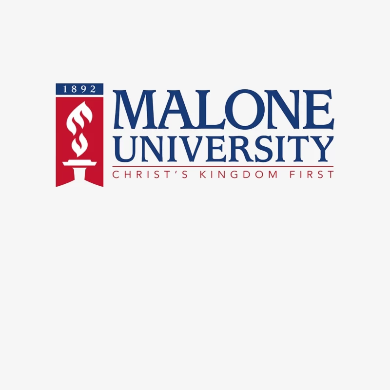 Malone University Official Logo - Christian Higher Education Since 1892 Male Pullover Sweatshirt