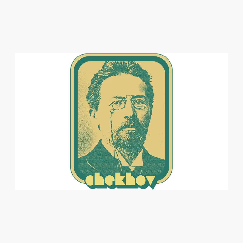 Chekhov  Retro Aesthetic Fan Art Design Travel Mug