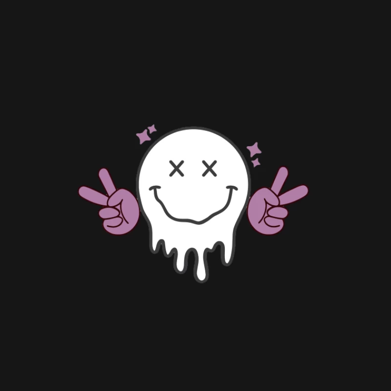 Visage souriant cool et fondu Femme T-Shirt