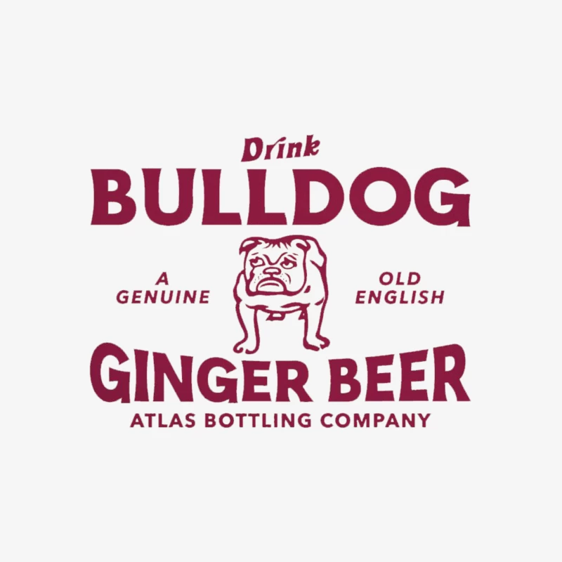 BULLDOG GINGER BEER Male Pullover Sweatshirt