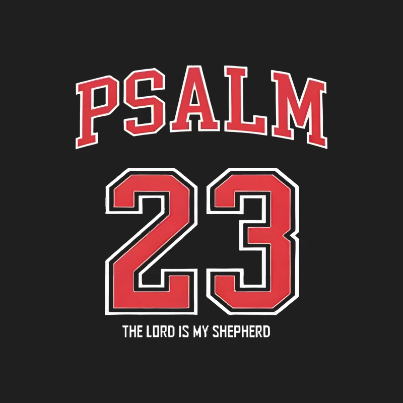Psalm 23 Design mit Bibelzitat Herren Tanktops