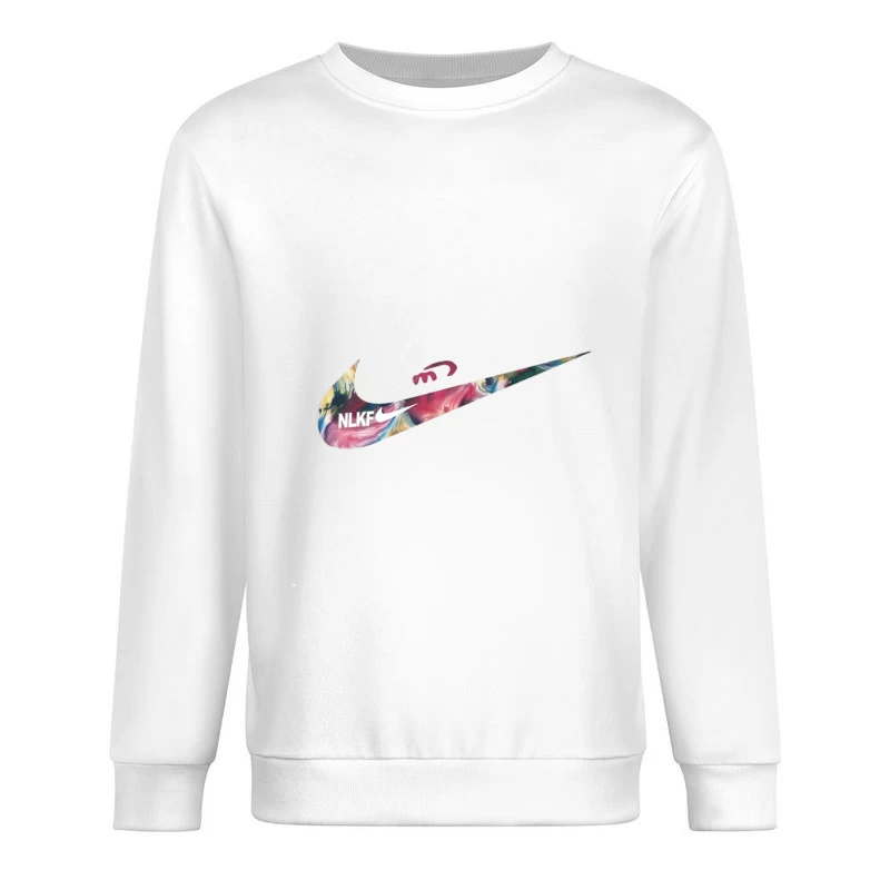 Kreatives Nike-Swoosh-Design Herren Pullover Sweatshirt