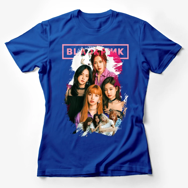 Blackpink: Iconic K-Pop Music Group Female T-Shirt