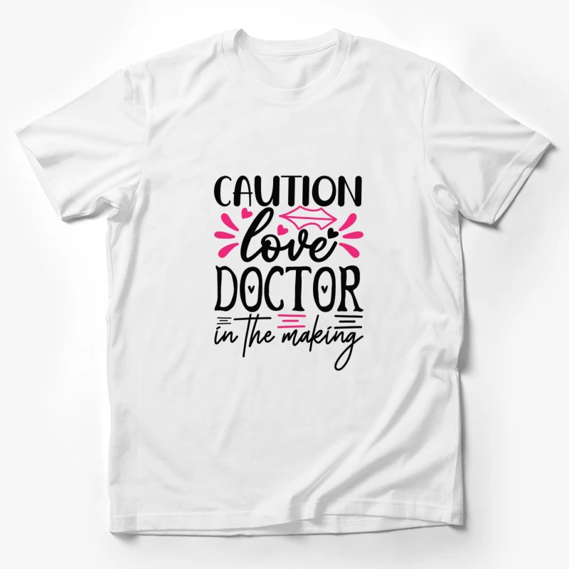 Avertissement: Amour en Devenir Homme T-Shirt