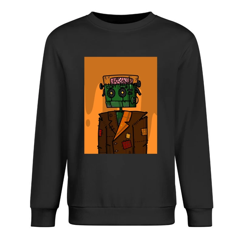 Robokite Frankstein Male Pullover Sweatshirt